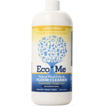 Eco Me Floor Cleaner, Lemon Fresh 32 oz., PK6 ECOM-FCLF32-06